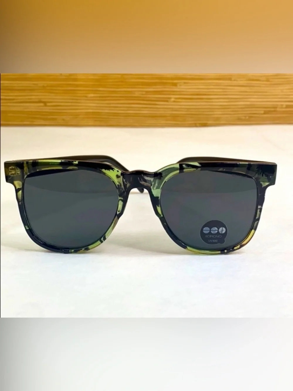 Komono sunglasses riviera palms NEW green